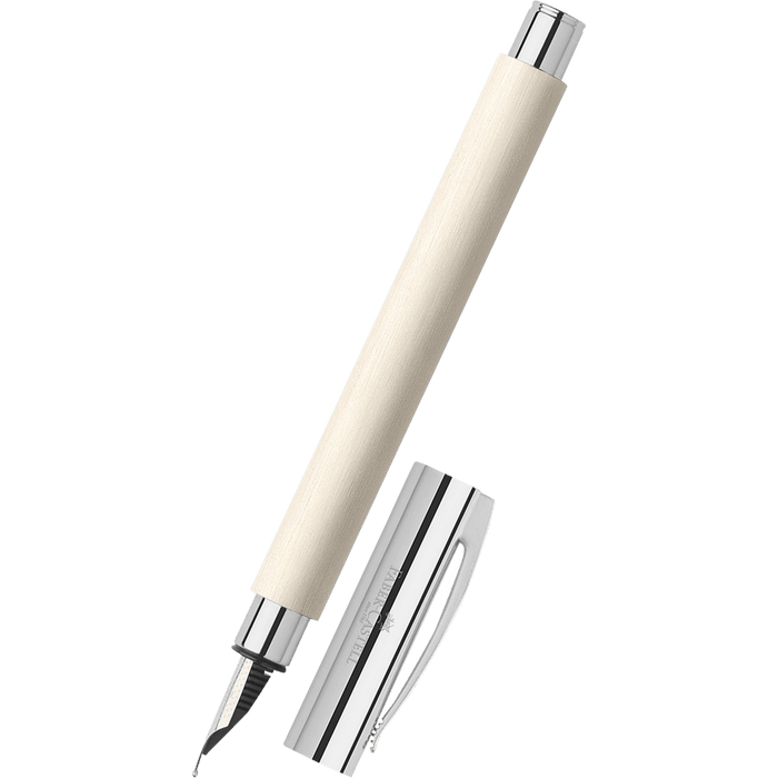 Faber - Castell Ambition Fountain Pen - Cinematic White (Limited Edition) - Pen Boutique Ltd