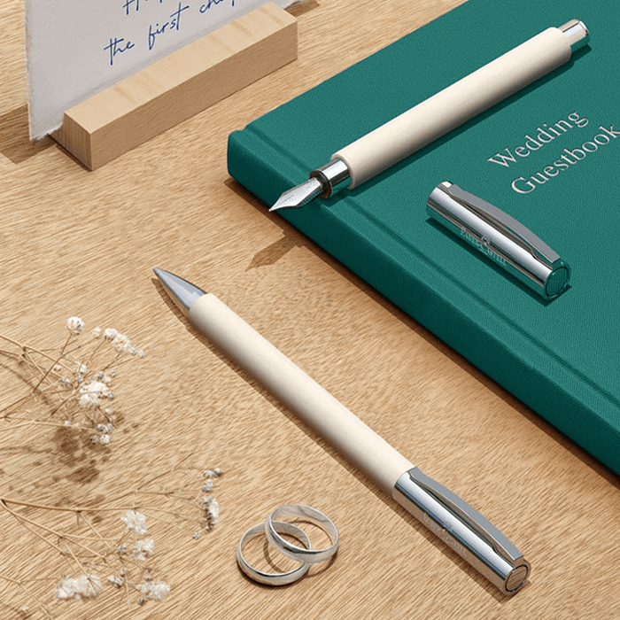 Faber - Castell Ambition Fountain Pen - Cinematic White (Limited Edition) - Pen Boutique Ltd