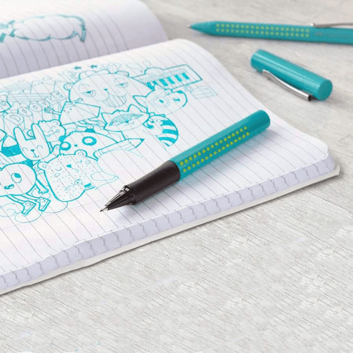 Faber-Castell Grip 2010 Finewriter - Turquoise Green - Pen Boutique Ltd