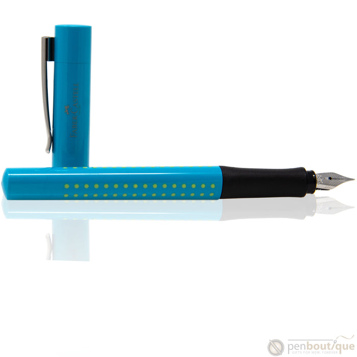 Faber-Castell Grip 2010 Fountain Pen - Turquoise - Pen Boutique Ltd