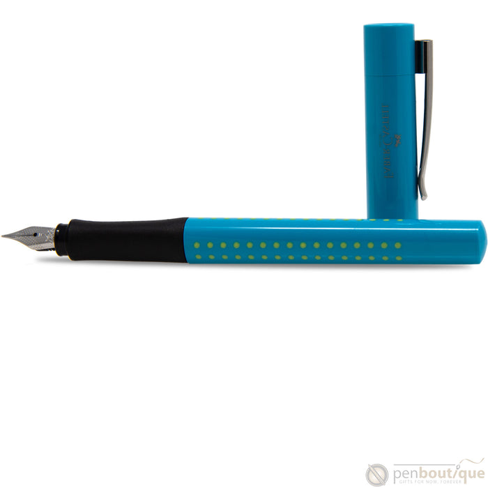 Faber-Castell Grip 2010 Fountain Pen - Turquoise - Pen Boutique Ltd