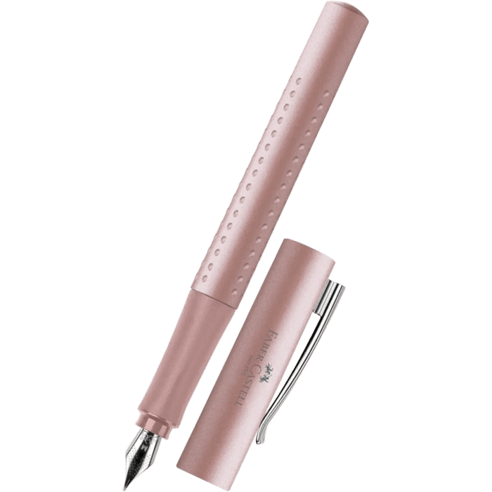 Faber - Castell Grip 2011 Fountain Pen - Pale Rose - Pen Boutique Ltd