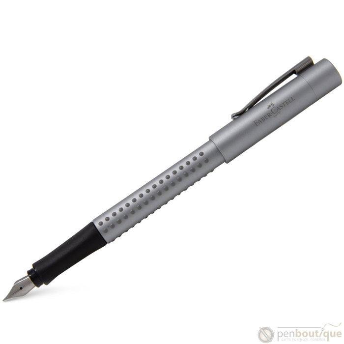 Faber-Castell Grip 2011 Fountain Pen - Silver - Pen Boutique Ltd