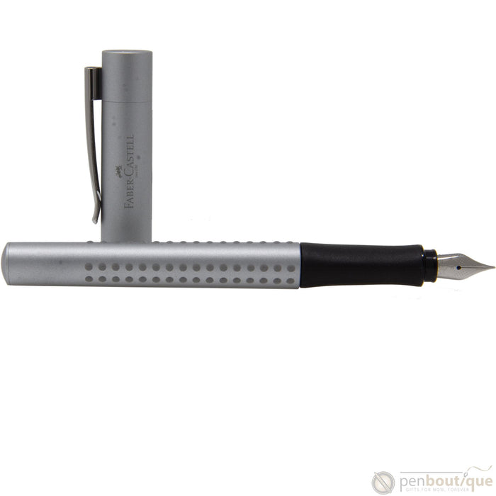 Faber-Castell Grip 2011 Fountain Pen - Silver - Pen Boutique Ltd