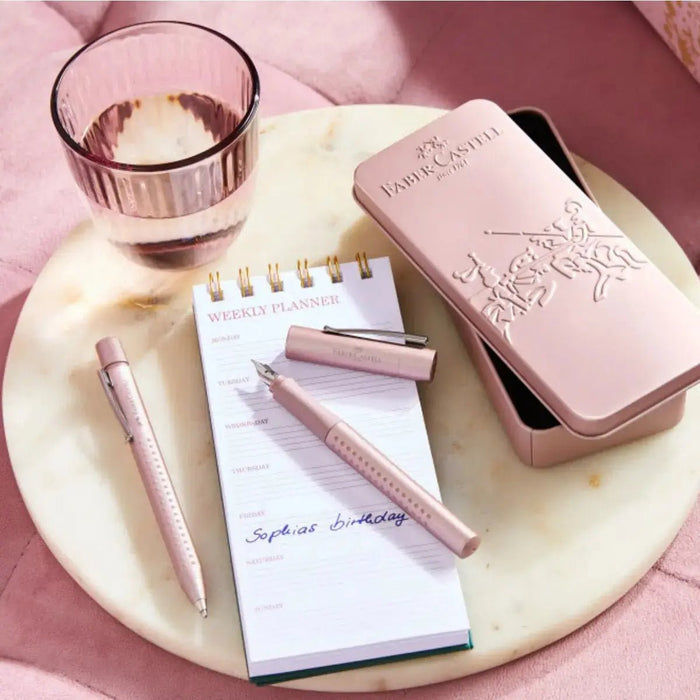 Faber - Castell Grip 2011 Set - Pale Rose - Pen Boutique Ltd