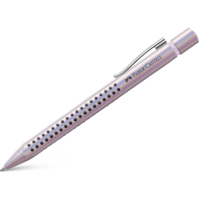 Faber-Castell Grip Ballpoint Pen - Glam Edition - Pearl - Pen Boutique Ltd