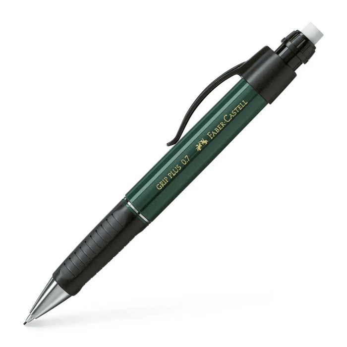 Faber - Castell Grip Plus Mechanical Pencil - 1307 Metallic Green - 0.7mm - Pen Boutique Ltd