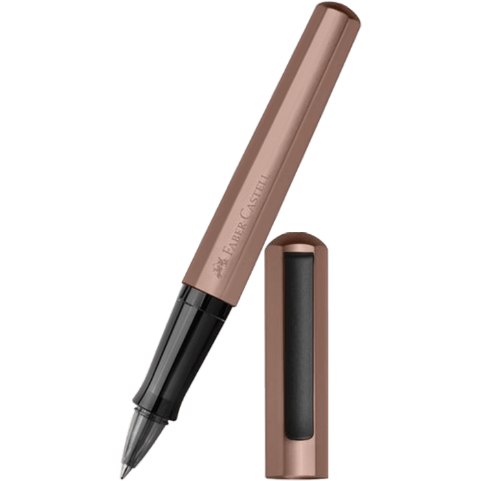 Faber - Castell Hexo Rollerball Pen - Bronze - Pen Boutique Ltd