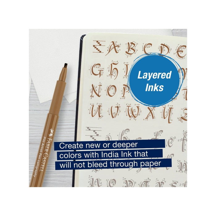 Faber - Castell Pitt Artist Pen - Subtle Tones - Pen Boutique Ltd