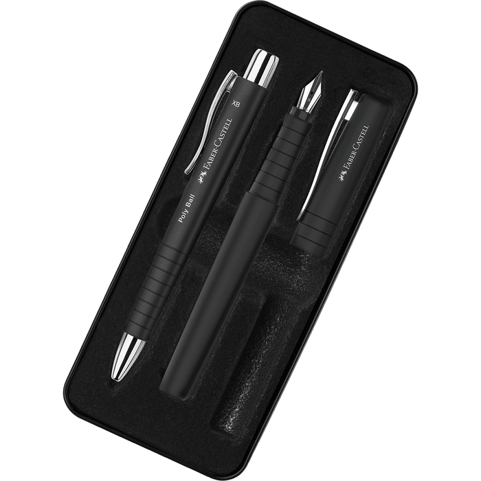 Faber - Castell Poly Gift Set - Black - Pen Boutique Ltd
