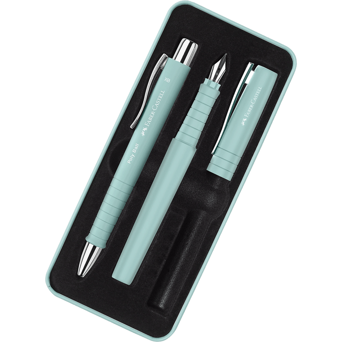 Faber - Castell Poly Gift Set - Caribic Blue - Pen Boutique Ltd