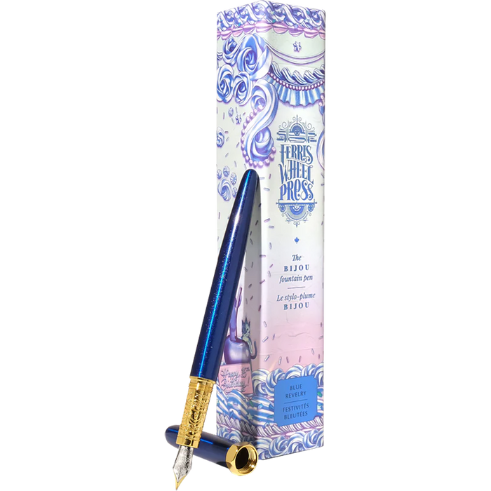 Ferris Wheel Press Bijou Fountain Pen - Blue Revelry - Pen Boutique Ltd