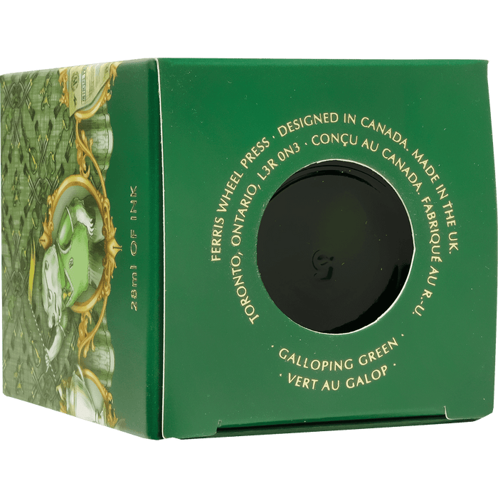 Ferris Wheel Press Calligraphy Ink Bottle - Galloping Green - 28ml - Pen Boutique Ltd