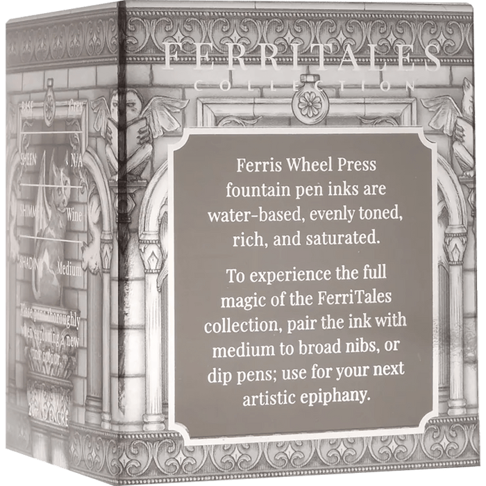 Ferris Wheel Press Ferritales Bestiary Ink Bottle - Granite Guardians - 20ml - Pen Boutique Ltd