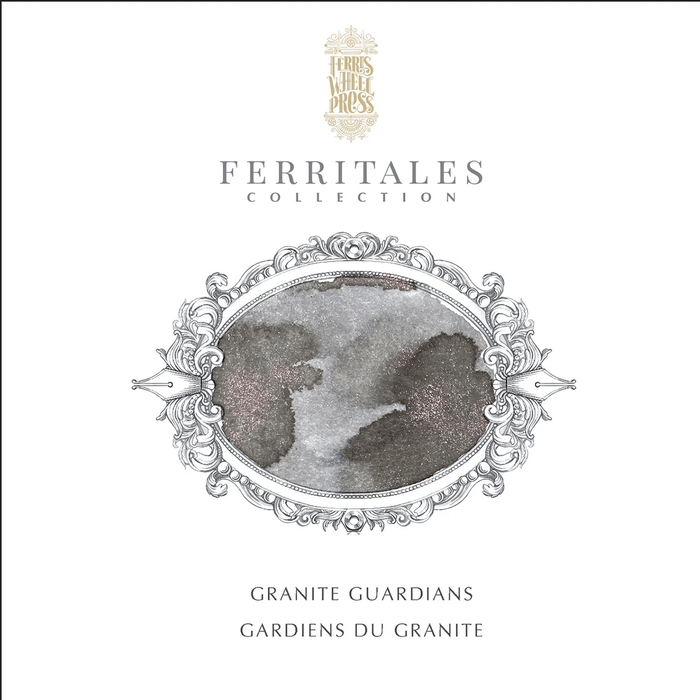 Ferris Wheel Press Ferritales Bestiary Ink Bottle - Granite Guardians - 20ml - Pen Boutique Ltd
