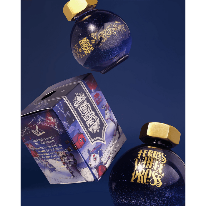 Ferris Wheel Press FerriTales Bestiary Ink Bottle Ink Bottle - Furry Frostbites - 85ml - Pen Boutique Ltd