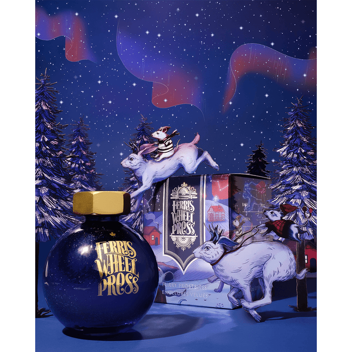 Ferris Wheel Press FerriTales Bestiary Ink Bottle Ink Bottle - Furry Frostbites - 85ml - Pen Boutique Ltd