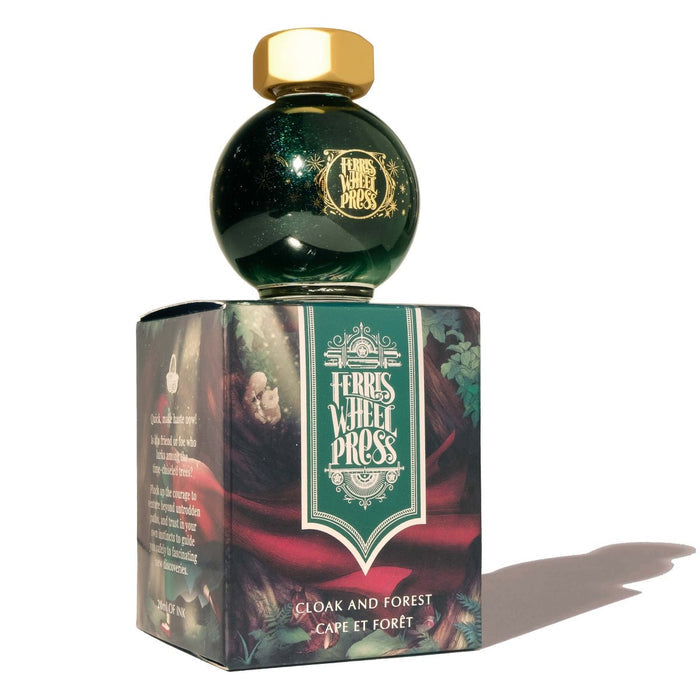 Ferris Wheel Press FerriTales Ink Bottle - Cloak and Forest - 20ml - Pen Boutique Ltd