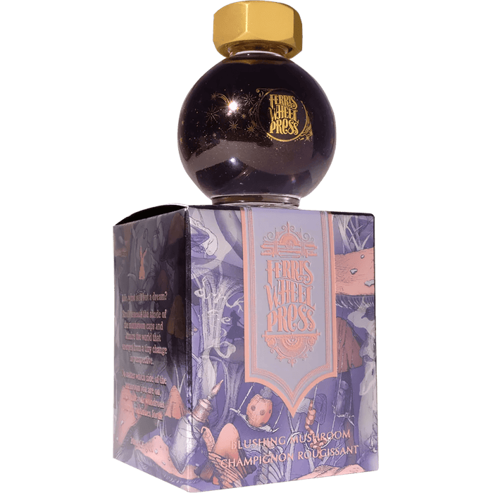 Ferris Wheel Press FerriTales Ink Bottle - Down the Rabbit Hole Blushing Mushroom - 20ml - Pen Boutique Ltd