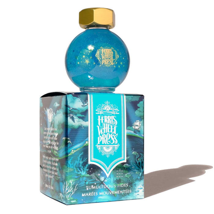 Ferris Wheel Press FerriTales Ink Bottle - Once Upon a Time Tumultous Tides - 20ml - Pen Boutique Ltd