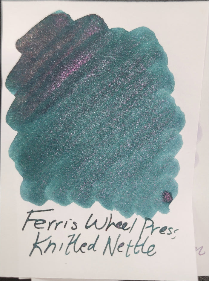 Ferris Wheel Press FerriTales Ink Bottle - The Wild Swans Knitted Nettle - 20ml - Pen Boutique Ltd