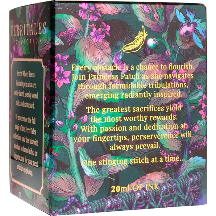 Ferris Wheel Press FerriTales Ink Bottle - The Wild Swans Knitted Nettle - 20ml - Pen Boutique Ltd