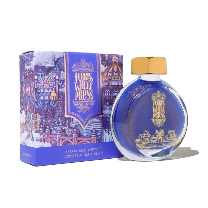 Ferris Wheel Press Ink Bottle - Astral Blue Odyssey - 38ml - Pen Boutique Ltd