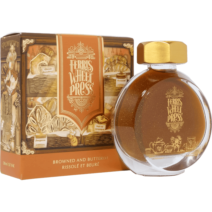 Ferris Wheel Press Ink Bottle - Browned Butter - 38ml - Pen Boutique Ltd