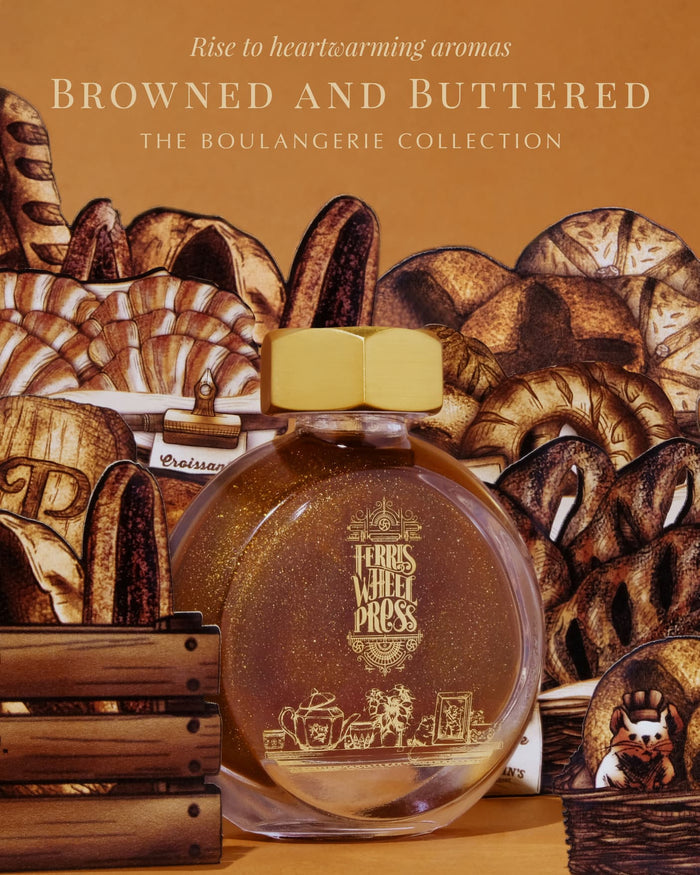 Ferris Wheel Press Ink Bottle - Browned Butter - 38ml - Pen Boutique Ltd