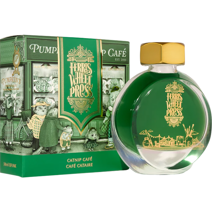 Ferris Wheel Press Ink Bottle - Catnip Cafe - 38ml - Pen Boutique Ltd