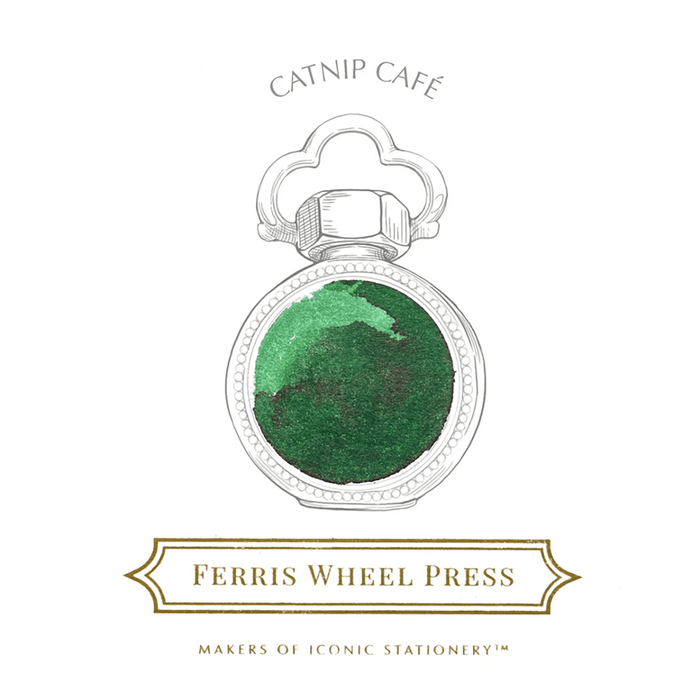 Ferris Wheel Press Ink Bottle - Catnip Cafe - 38ml - Pen Boutique Ltd