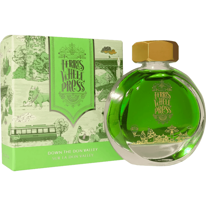 Ferris Wheel Press Ink Bottle - Down the Don Valley - 38ml - Pen Boutique Ltd