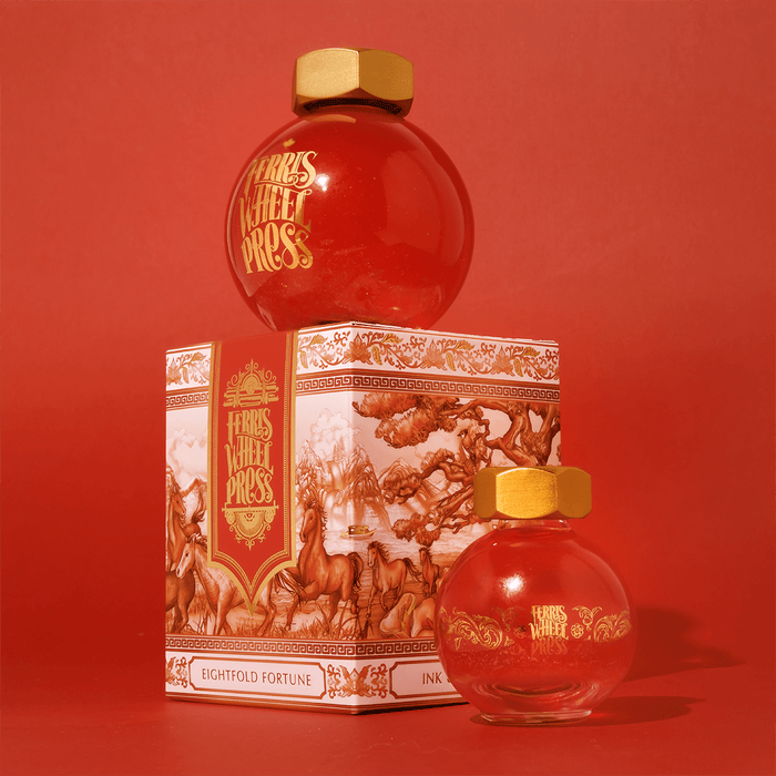 Ferris Wheel Press Ink Bottle - Fete Chinoise - 20ml (Lunar New Year) - Pen Boutique Ltd