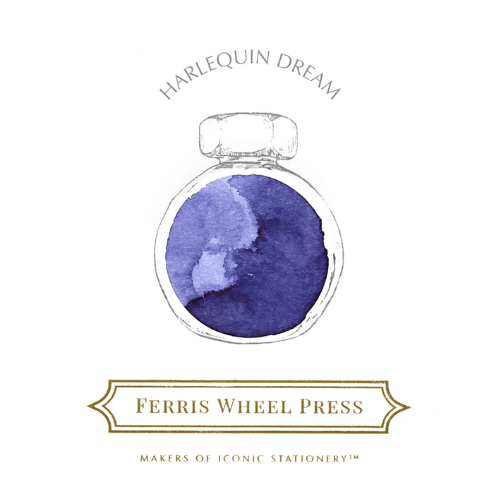 Ferris Wheel Press Ink Bottle - Harlequin Dream - 38ml - Pen Boutique Ltd