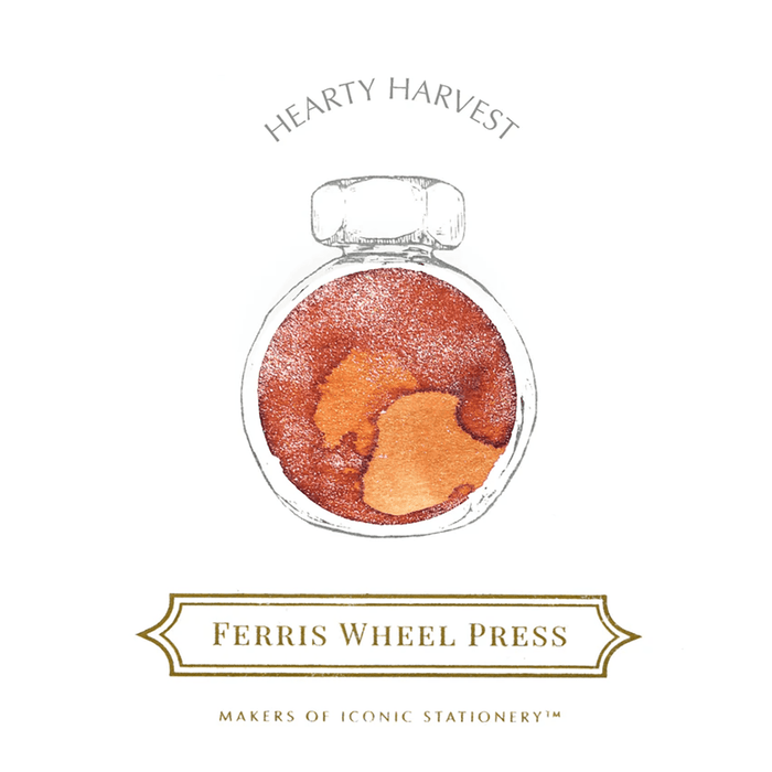 Ferris Wheel Press Ink Bottle - Hearty Harvest - 38ml - Pen Boutique Ltd