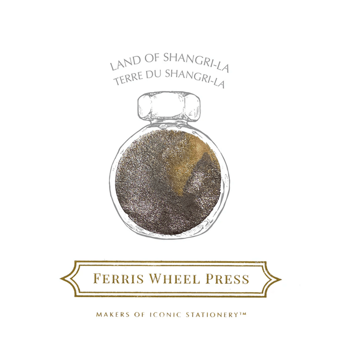 Ferris Wheel Press Ink Bottle - Land of Shangri - La - 38ml - Pen Boutique Ltd