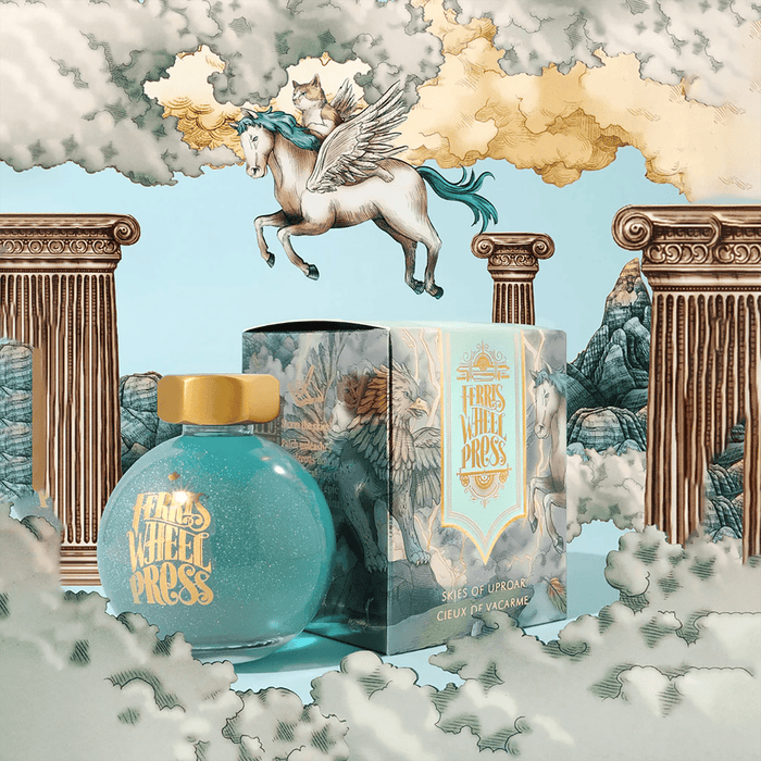 Ferris Wheel Press Ink Bottle - Skies of Uproar - 85ml - Pen Boutique Ltd
