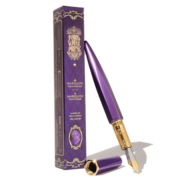 Ferris Wheel Press The Marquise Fountain Pen - Aubergine - Pen Boutique Ltd