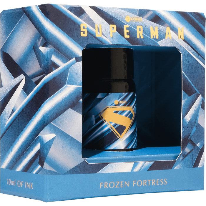 Ferris Wheel Press x Superman Ink Bottle - Frozen Fortress - 10 ml - Pen Boutique Ltd