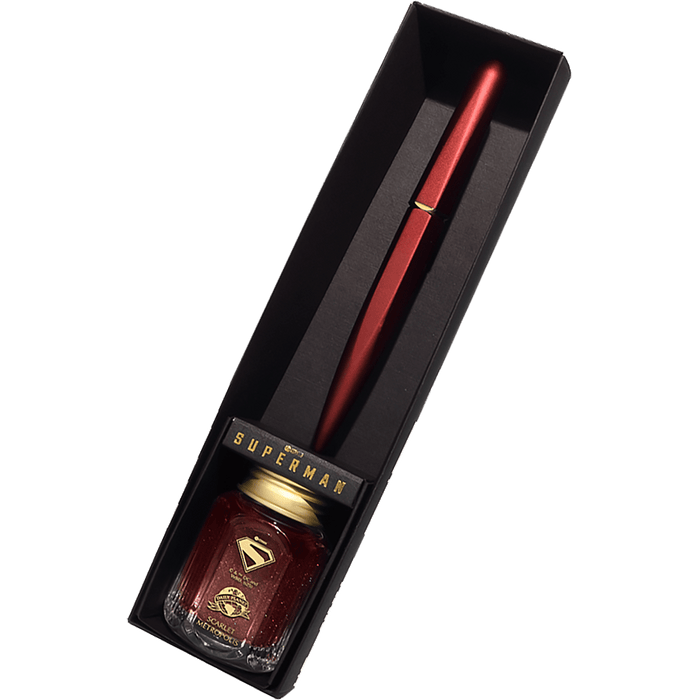 Ferris Wheel Press x Superman Marquise Gift Set - The Voice of Metropolis ( fountain pen and ink bottle ) - Pen Boutique Ltd