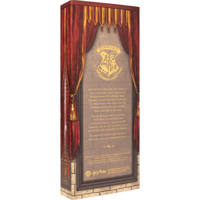 Ferris Wheel Press x WB Carousel Writing Set - Harry Potter Houses of Hogwarts: Gryffindor - 2538 - Pen Boutique Ltd