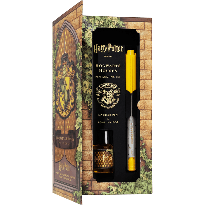 Ferris Wheel Press x WB Dabbler Fountain Pen and Ink Set - Harry Potter Houses of Hogwarts: Hufflepuff - Pen Boutique Ltd