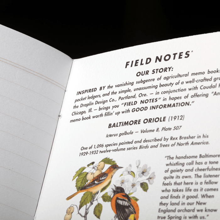 Field Notes Memo Book - The Birds and Trees (North America Edition) - Pen Boutique Ltd