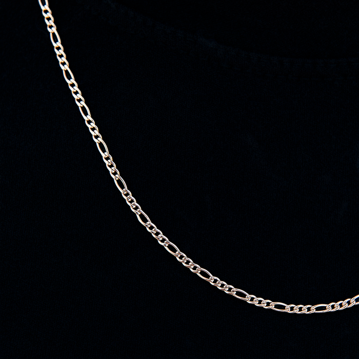 Figaro Necklace in Rose Gold- 2mm