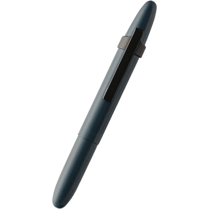 Fisher Axiom Space Ballpoint Pen - Bullet Cerakote - Elite Navy (with Black Clip) - Pen Boutique Ltd