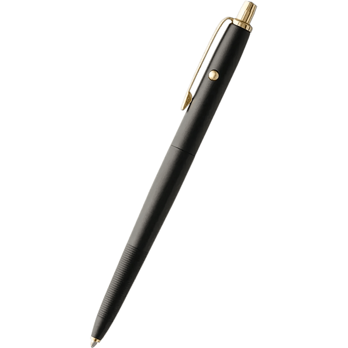 Fisher Space Astronaut Ballpoint Pen - Graphite Black Cerakote - Solar Flare Gold Titanium - Pen Boutique Ltd