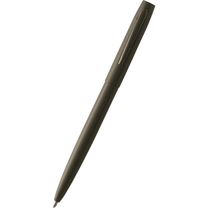 Fisher Space Ballpoint Pen - Cap - O - Matic Cerakote - O.D. Green - Pen Boutique Ltd