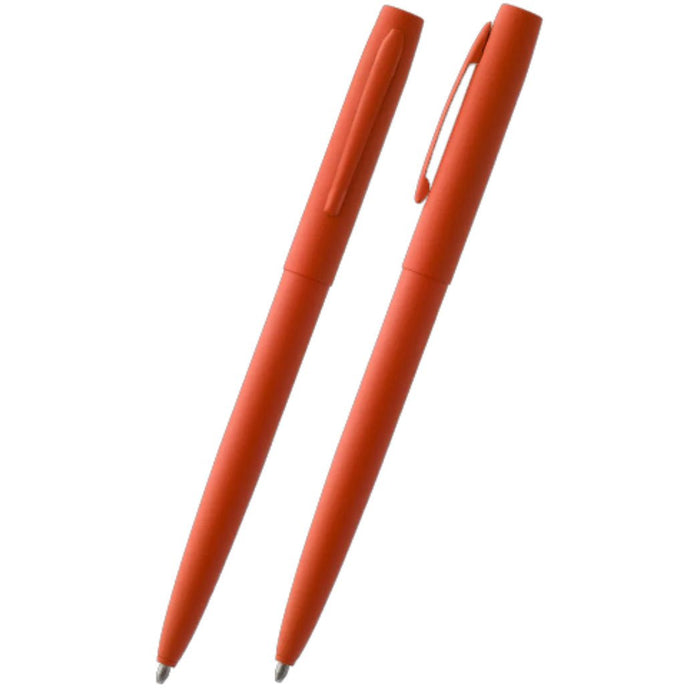 Fisher Space Ballpoint Pen - Cap - O - Matic Cerakote - Orange - Pen Boutique Ltd