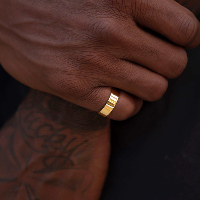 Flat Band Ring - The GLD Shop
