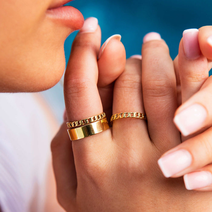 Flat Band Ring - The GLD Shop